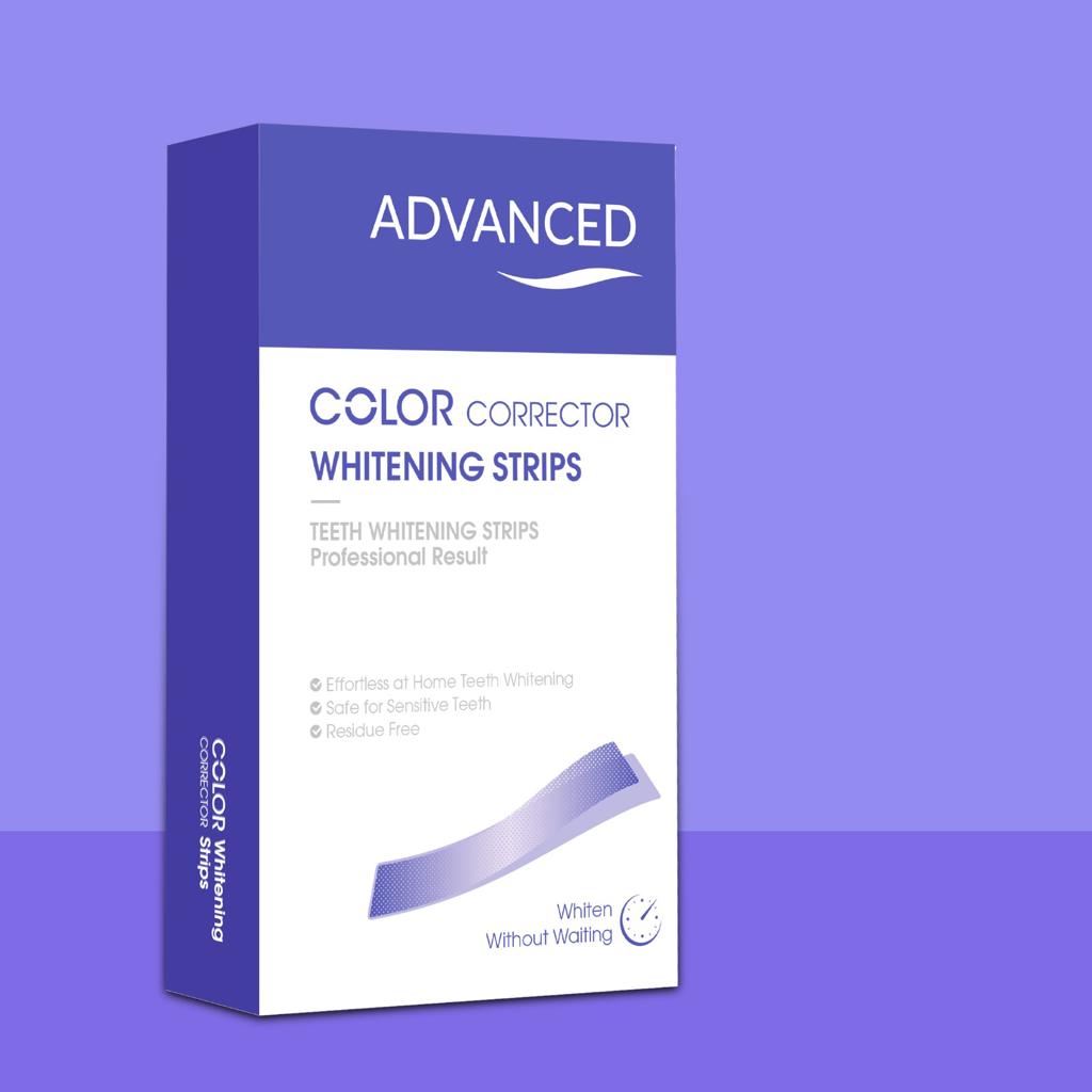 Advanced Color Corrector Whitening Strips